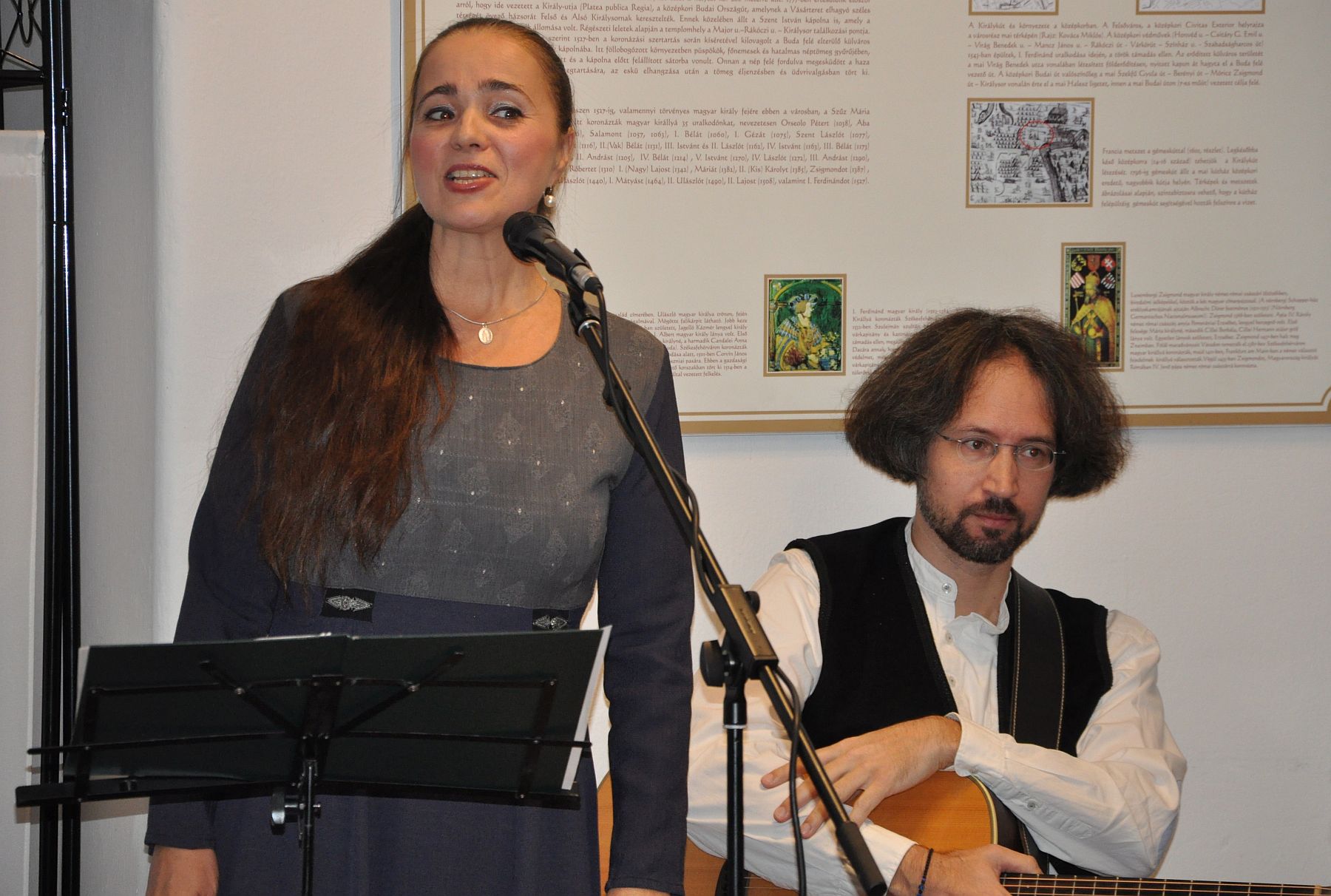 Sudár Annamária és Török Máté estje a Királykút Emlékházban